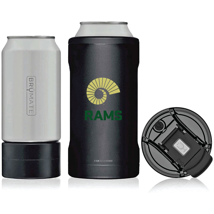 BruMate Hopsulator Trio 3-in-1 Insulated Can Cooler with Colorado State Rams Secondary Logo