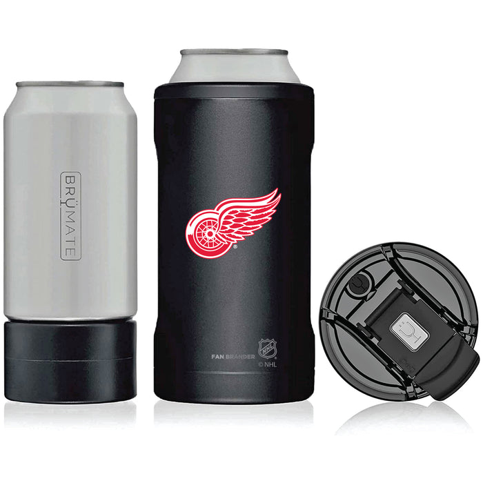 BruMate Hopsulator Trio 3-in-1 Insulated Can Cooler with Detroit Red Wings Primary Logo