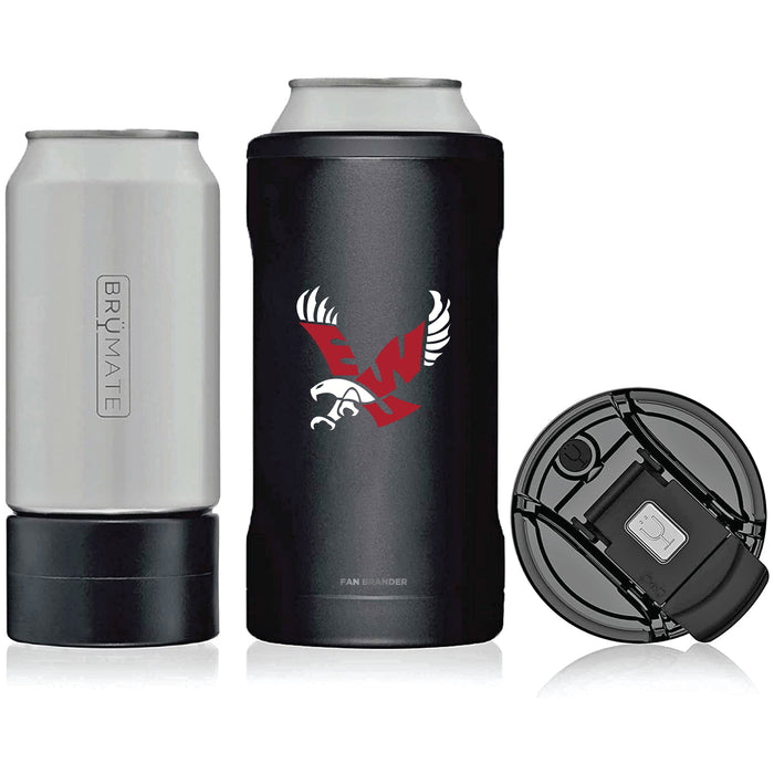 BruMate Hopsulator Trio 3-in-1 Insulated Can Cooler with Eastern Washington Eagles Primary Logo