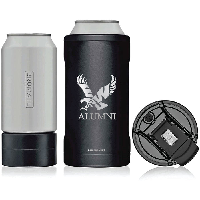 BruMate Hopsulator Trio 3-in-1 Insulated Can Cooler with Eastern Washington Eagles Primary Logo