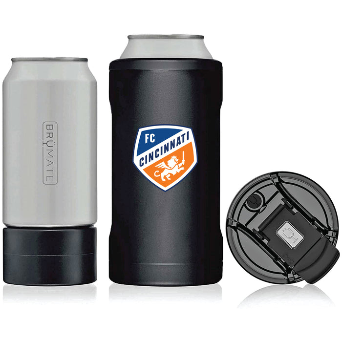 BruMate Hopsulator Trio 3-in-1 Insulated Can Cooler with FC Cincinnati Primary Logo