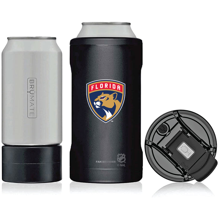 BruMate Hopsulator Trio 3-in-1 Insulated Can Cooler with Florida Panthers Primary Logo