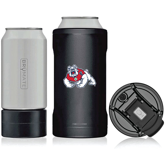 BruMate Hopsulator Trio 3-in-1 Insulated Can Cooler with Fresno State Bulldogs Primary Logo