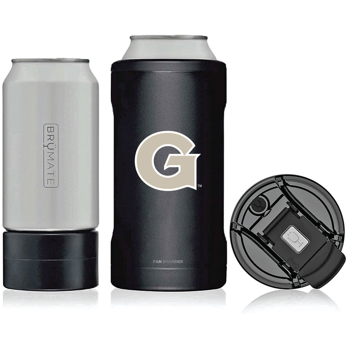 BruMate Hopsulator Trio 3-in-1 Insulated Can Cooler with Georgetown Hoyas Primary Logo