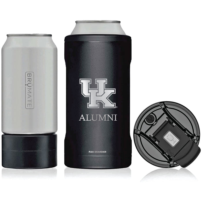 BruMate Hopsulator Trio 3-in-1 Insulated Can Cooler with Kentucky Wildcats Primary Logo