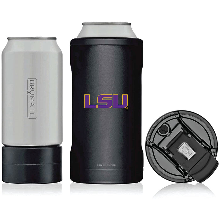 BruMate Hopsulator Trio 3-in-1 Insulated Can Cooler with LSU Tigers Primary Logo