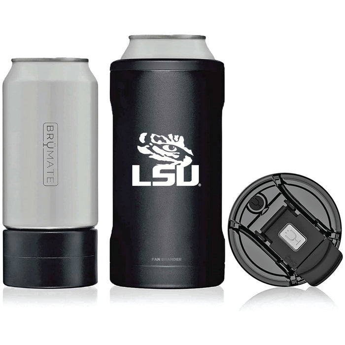BruMate Hopsulator Trio 3-in-1 Insulated Can Cooler with LSU Tigers Secondary Logo