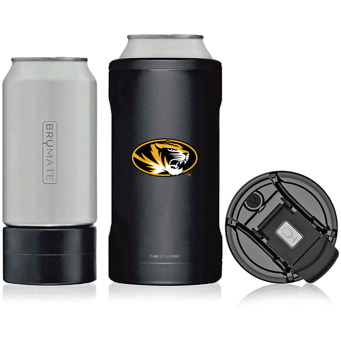 BruMate Hopsulator Trio 3-in-1 Insulated Can Cooler with Missouri Tigers Primary Logo