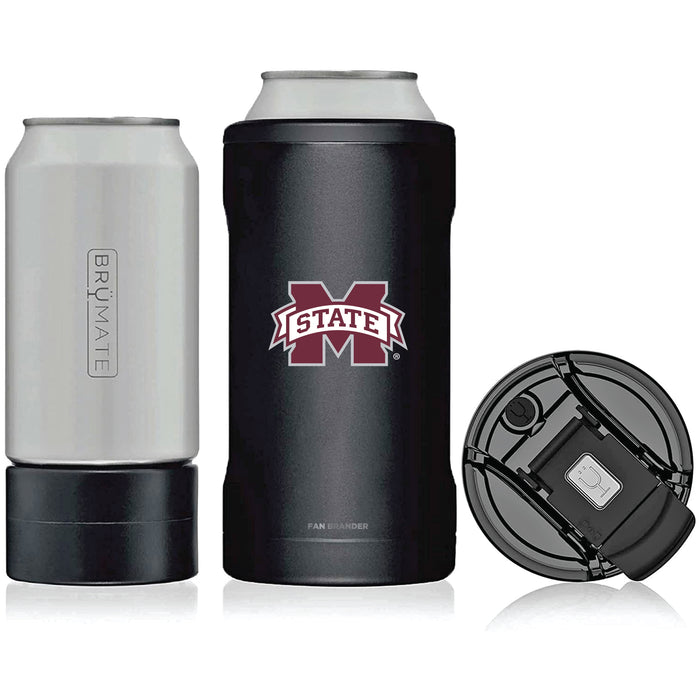 BruMate Hopsulator Trio 3-in-1 Insulated Can Cooler with Mississippi State Bulldogs Primary Logo