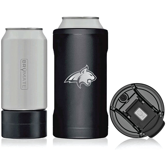 BruMate Hopsulator Trio 3-in-1 Insulated Can Cooler with Montana State Bobcats Primary Logo