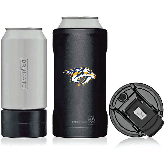 BruMate Hopsulator Trio 3-in-1 Insulated Can Cooler with Nashville Predators Primary Logo