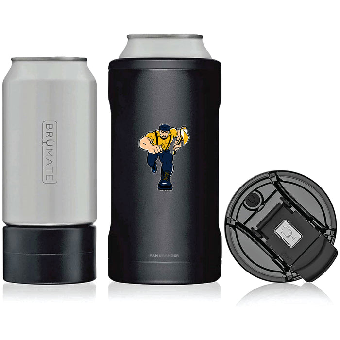 BruMate Hopsulator Trio 3-in-1 Insulated Can Cooler with Northern Arizona Lumberjacks Secondary Logo