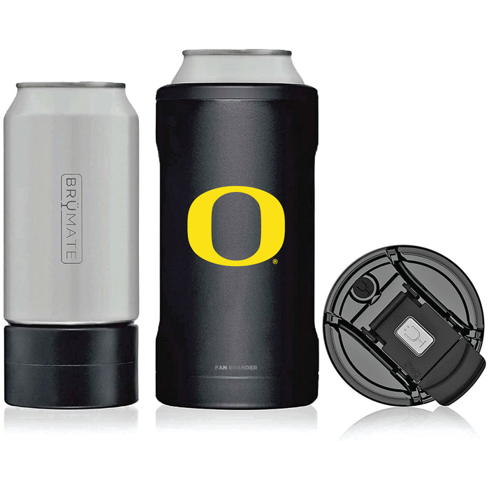 BruMate Hopsulator Trio 3-in-1 Insulated Can Cooler with Oregon Ducks Primary Logo