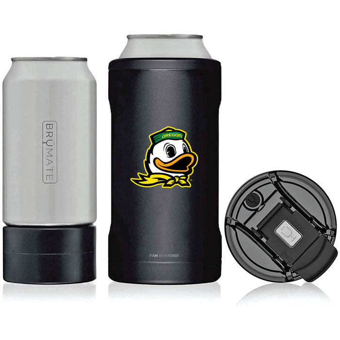 BruMate Hopsulator Trio 3-in-1 Insulated Can Cooler with Oregon Ducks Secondary Logo