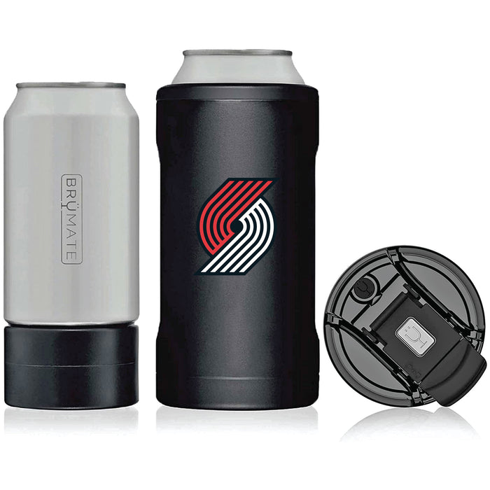 BruMate Hopsulator Trio 3-in-1 Insulated Can Cooler with Portland Trailblazers Primary Logo