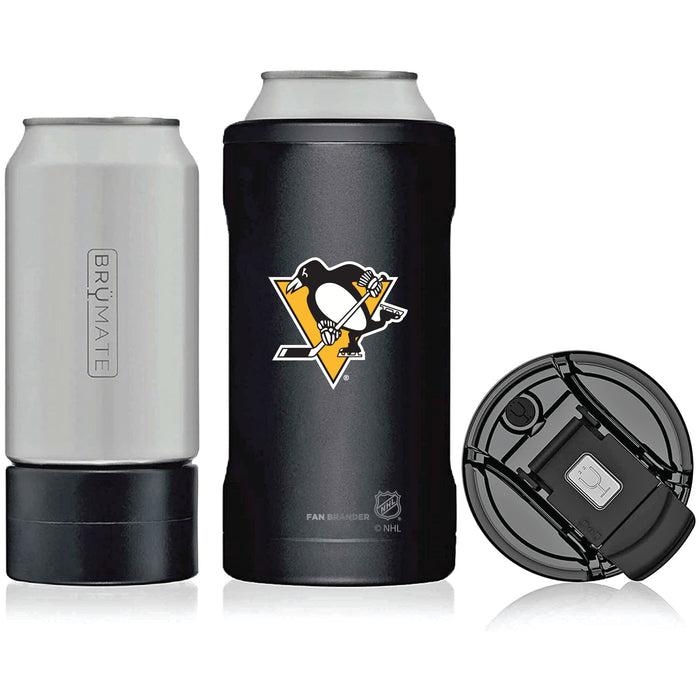 BruMate Hopsulator Trio 3-in-1 Insulated Can Cooler with Pittsburgh Penguins Primary Logo