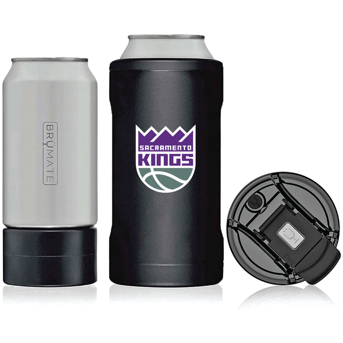 BruMate Hopsulator Trio 3-in-1 Insulated Can Cooler with Sacramento Kings Primary Logo