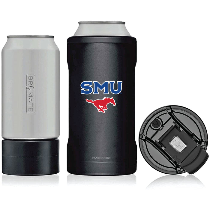 BruMate Hopsulator Trio 3-in-1 Insulated Can Cooler with SMU Mustangs Primary Logo