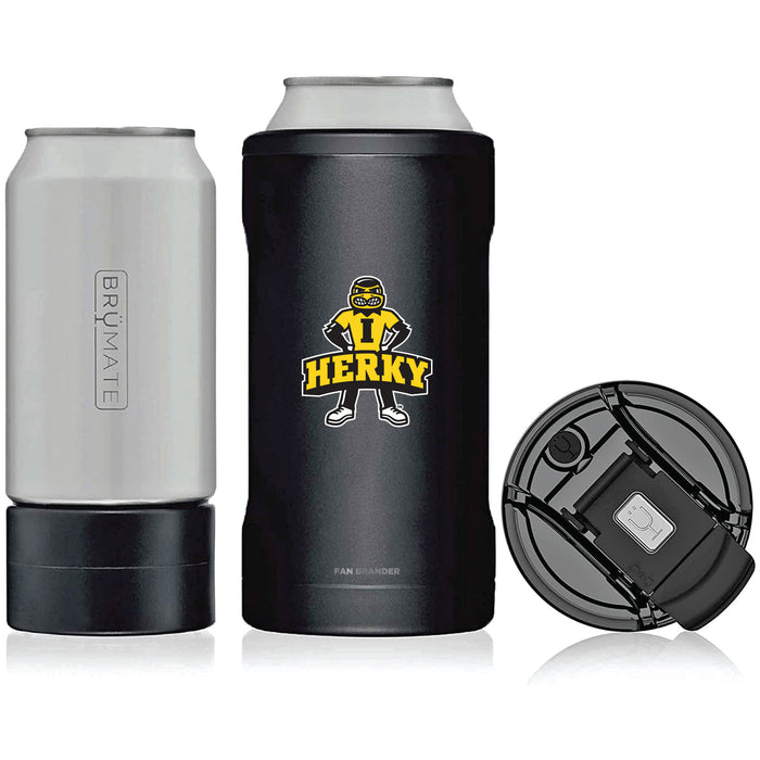 BruMate Hopsulator Trio 3-in-1 Insulated Can Cooler with Iowa Hawkeyes Secondary Logo