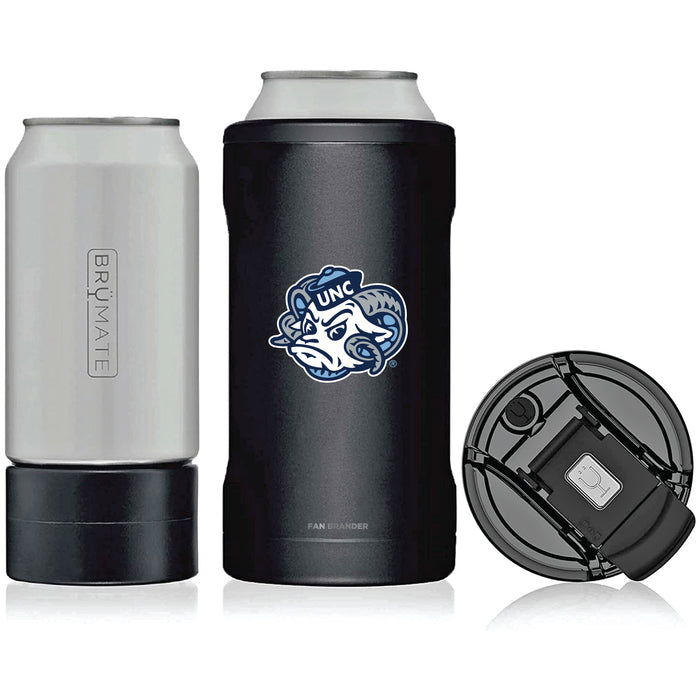 BruMate Hopsulator Trio 3-in-1 Insulated Can Cooler with UNC Tar Heels Secondary Logo