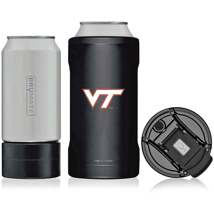 BruMate Hopsulator Trio 3-in-1 Insulated Can Cooler with Virginia Tech Hokies Primary Logo