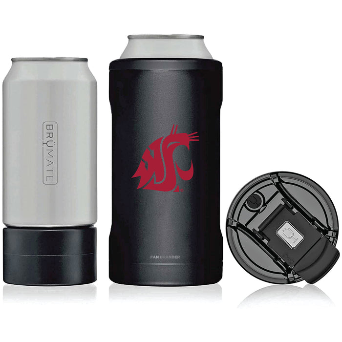 BruMate Hopsulator Trio 3-in-1 Insulated Can Cooler with Washington State Cougars Primary Logo