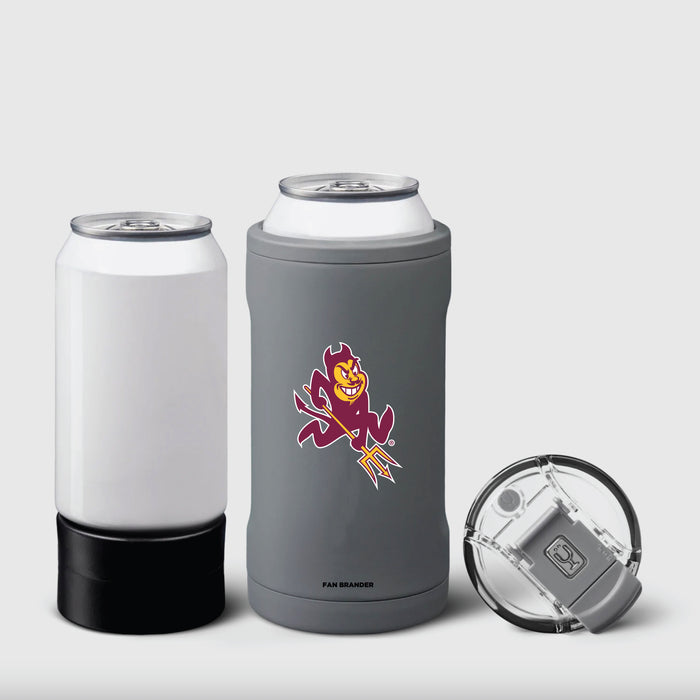 BruMate Hopsulator Trio 3-in-1 Insulated Can Cooler with Arizona State Sun Devils Secondary Logo