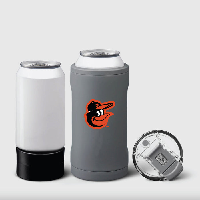 BruMate Hopsulator Trio 3-in-1 Insulated Can Cooler with Baltimore Orioles Primary Logo