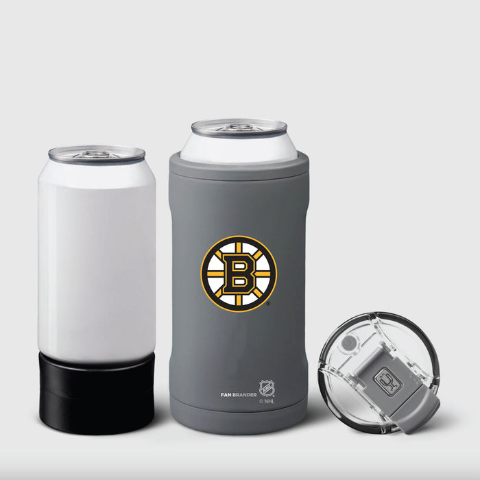 BruMate Hopsulator Trio 3-in-1 Insulated Can Cooler with Boston Bruins Primary Logo
