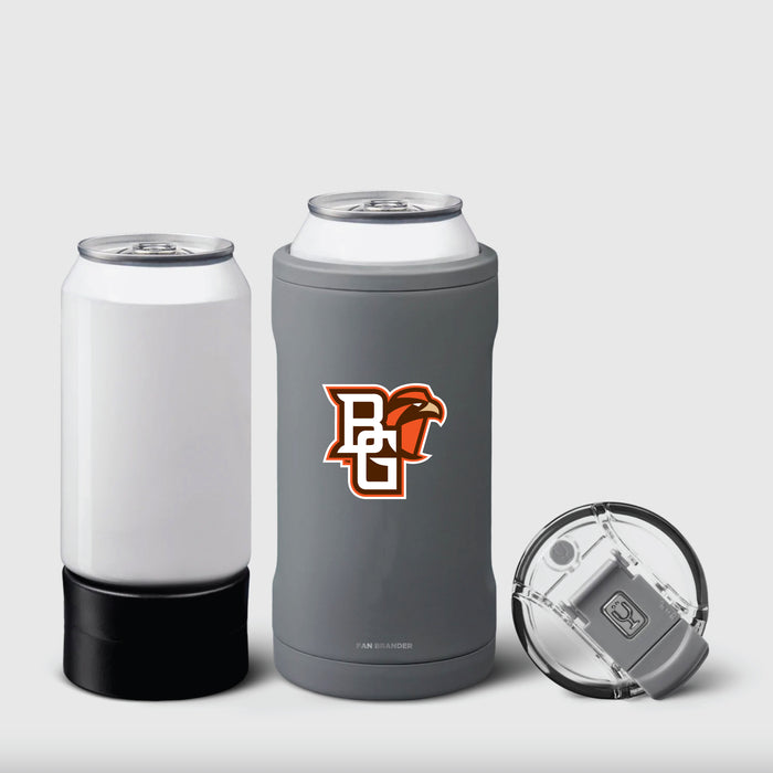 BruMate Hopsulator Trio 3-in-1 Insulated Can Cooler with Bowling Green Falcons Primary Logo