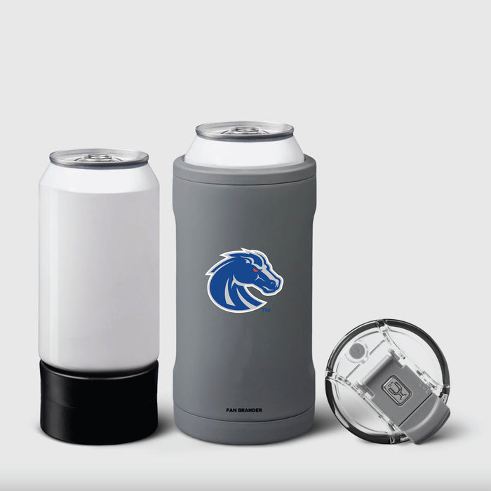 BruMate Hopsulator Trio 3-in-1 Insulated Can Cooler with Boise State Broncos Primary Logo