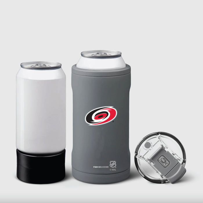 BruMate Hopsulator Trio 3-in-1 Insulated Can Cooler with Carolina Hurricanes Primary Logo