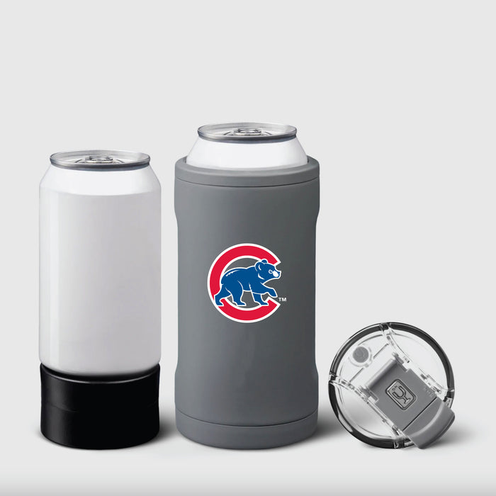 BruMate Hopsulator Trio 3-in-1 Insulated Can Cooler with Chicago Cubs Secondary Logo
