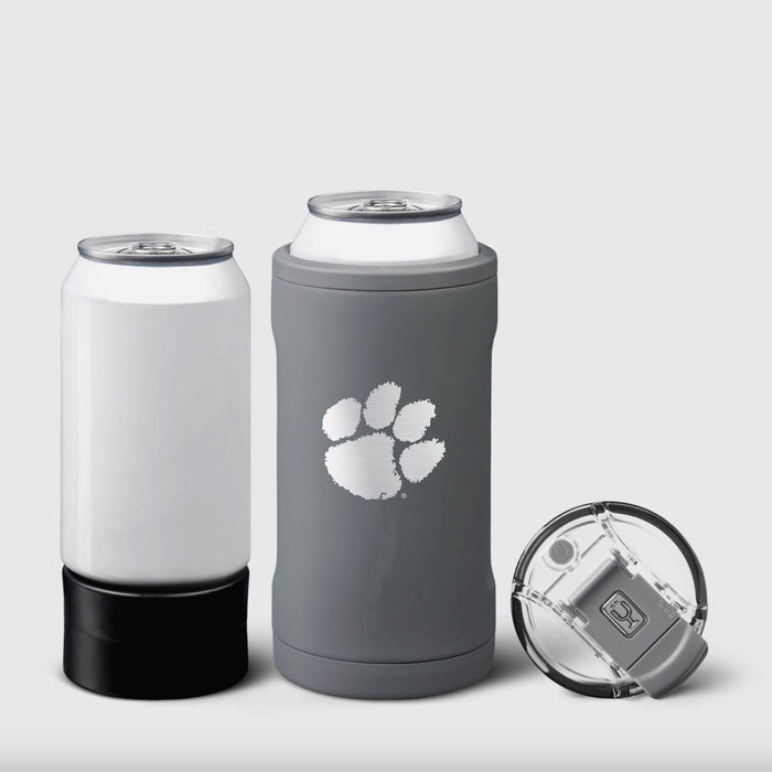 BruMate Hopsulator Trio 3-in-1 Insulated Can Cooler with Clemson Tigers Primary Logo