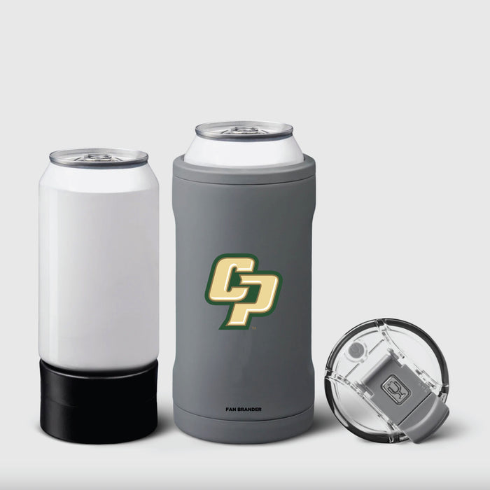 BruMate Hopsulator Trio 3-in-1 Insulated Can Cooler with Cal Poly Mustangs Secondary Logo