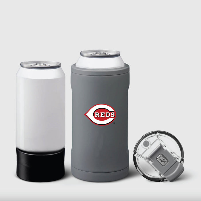 BruMate Hopsulator Trio 3-in-1 Insulated Can Cooler with Cincinnati Reds Primary Logo