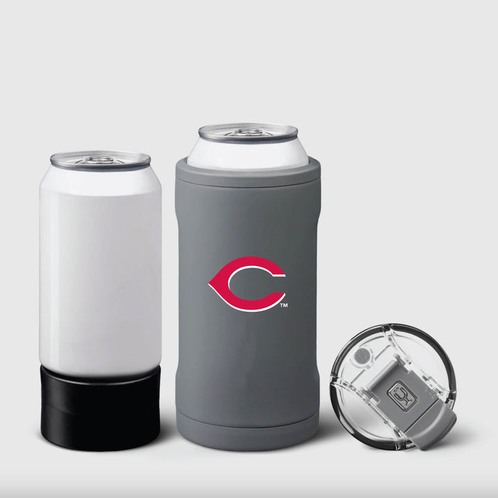 BruMate Hopsulator Trio 3-in-1 Insulated Can Cooler with Cincinnati Reds Secondary Logo
