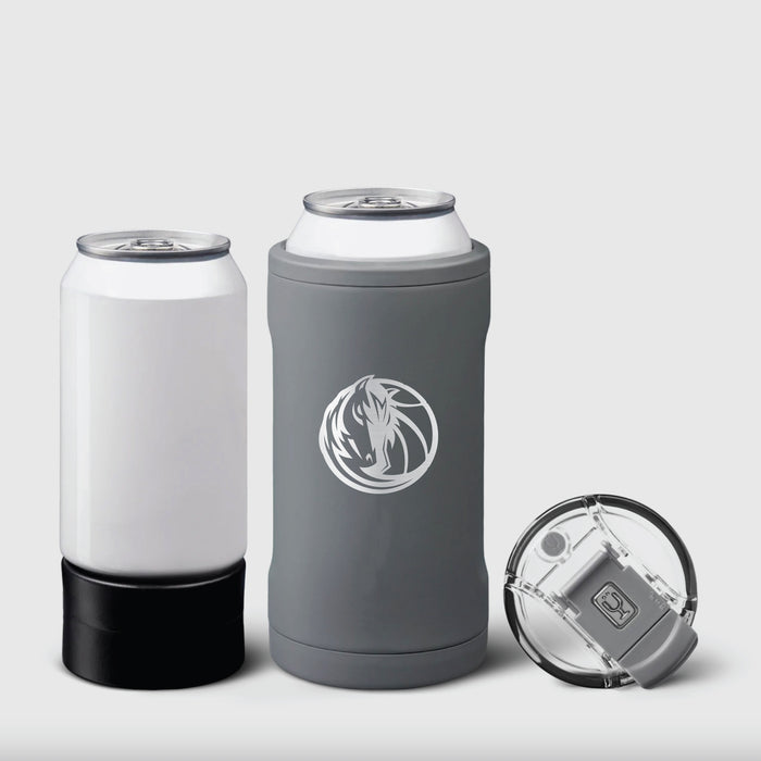 BruMate Hopsulator Trio 3-in-1 Insulated Can Cooler with Dallas Mavericks Etched Primary Logo