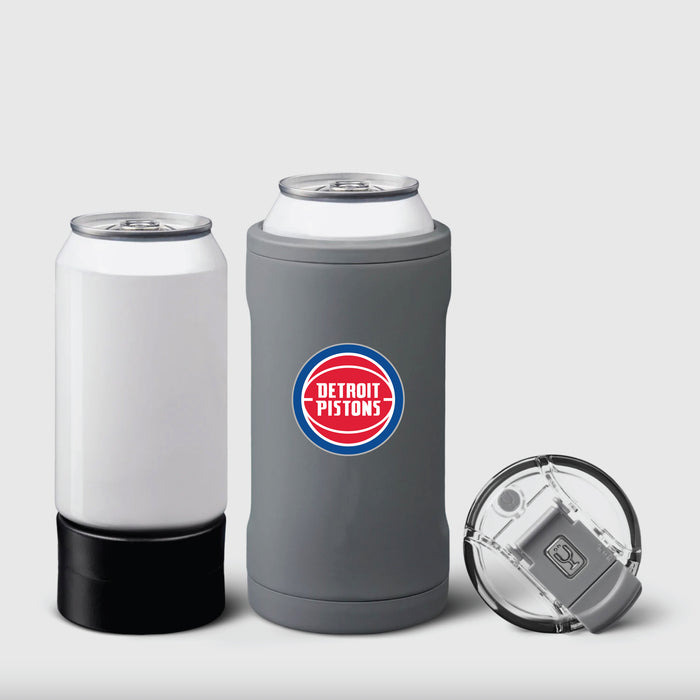 BruMate Hopsulator Trio 3-in-1 Insulated Can Cooler with Detroit Pistons Primary Logo