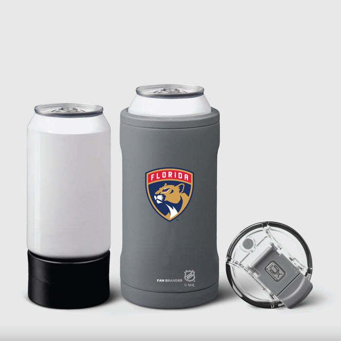 BruMate Hopsulator Trio 3-in-1 Insulated Can Cooler with Florida Panthers Primary Logo