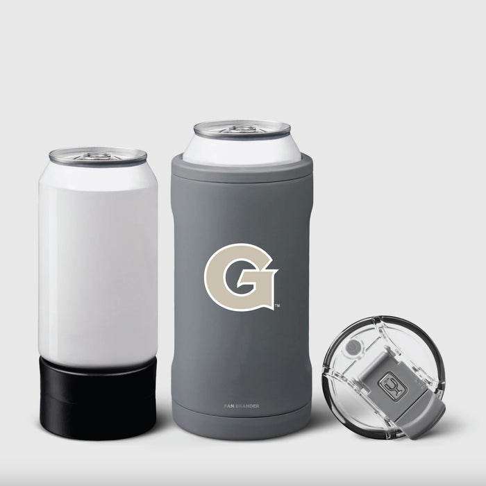 BruMate Hopsulator Trio 3-in-1 Insulated Can Cooler with Georgetown Hoyas Primary Logo