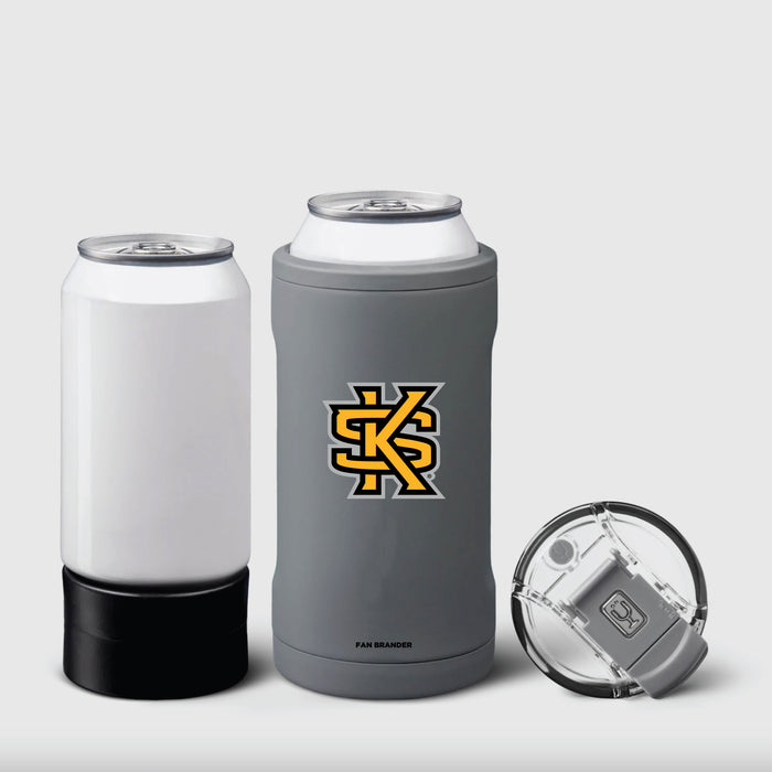 BruMate Hopsulator Trio 3-in-1 Insulated Can Cooler with Kennesaw State Owls Primary Logo