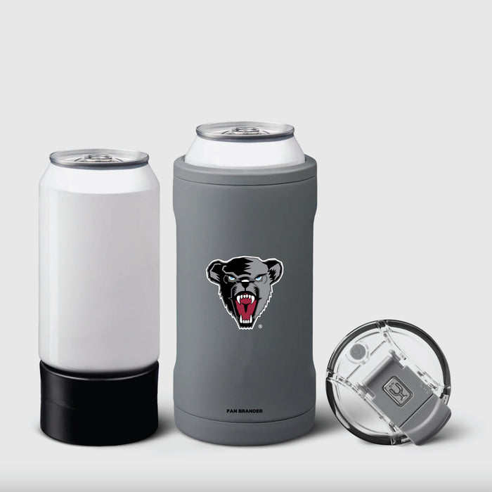 BruMate Hopsulator Trio 3-in-1 Insulated Can Cooler with Maine Black Bears Secondary Logo
