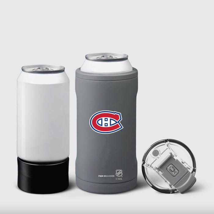 BruMate Hopsulator Trio 3-in-1 Insulated Can Cooler with Montreal Canadiens Primary Logo