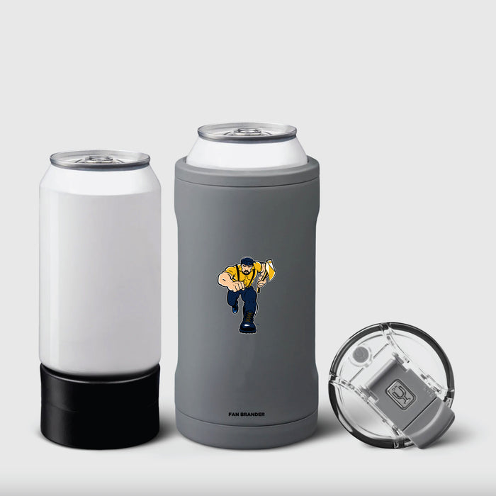 BruMate Hopsulator Trio 3-in-1 Insulated Can Cooler with Northern Arizona Lumberjacks Secondary Logo