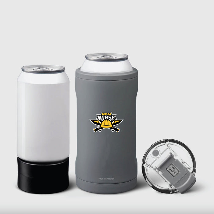 BruMate Hopsulator Trio 3-in-1 Insulated Can Cooler with Northern Kentucky University Norse Primary Logo