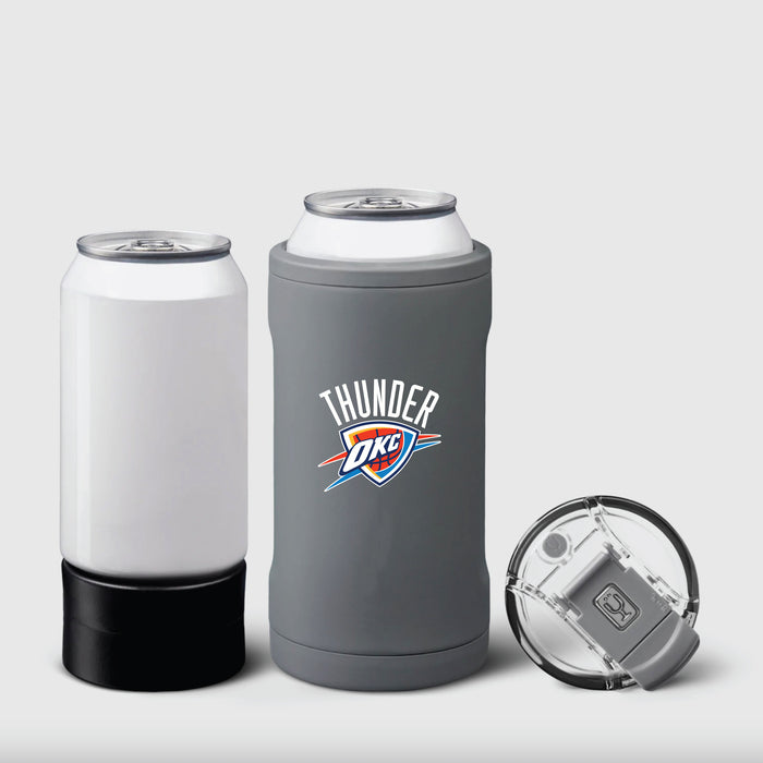 BruMate Hopsulator Trio 3-in-1 Insulated Can Cooler with Oklahoma City Thunder Primary Logo