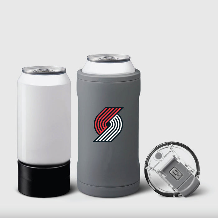 BruMate Hopsulator Trio 3-in-1 Insulated Can Cooler with Portland Trailblazers Primary Logo