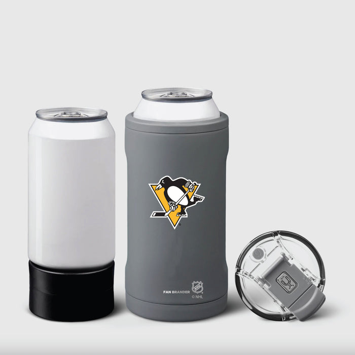 BruMate Hopsulator Trio 3-in-1 Insulated Can Cooler with Pittsburgh Penguins Primary Logo