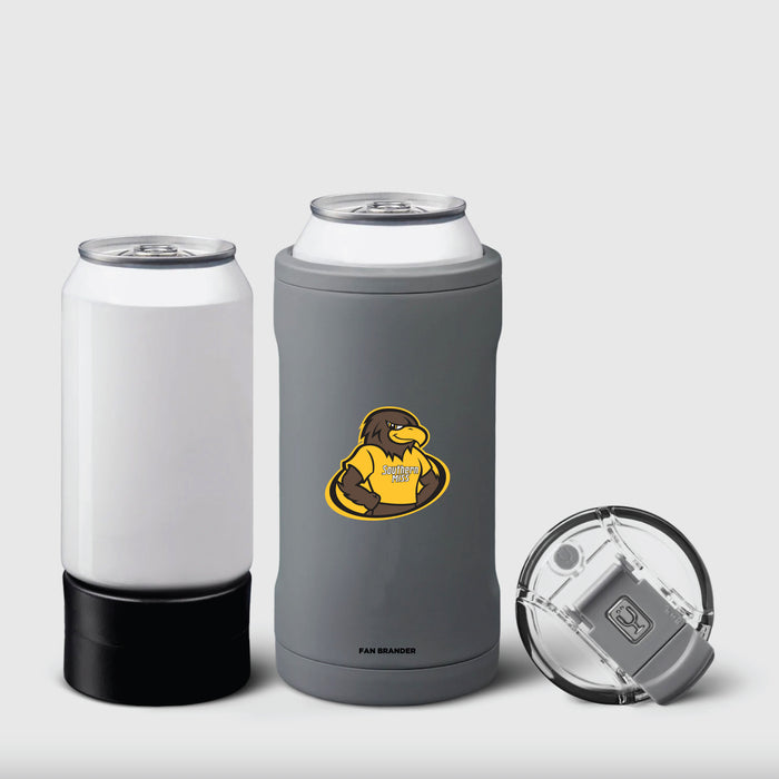 BruMate Hopsulator Trio 3-in-1 Insulated Can Cooler with Southern Mississippi Golden Eagles Secondary Logo